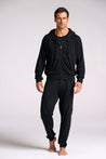 HAMPTON HOODIE - BLACK TOURMALINE - Hadobody