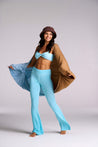 CAPRI WRAP CAPE - SAND & SEA OMBRE - Hadobody