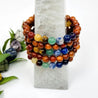 SANDALWOOD CHAKRA BEAD BRACELET - Hadobody