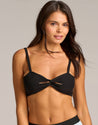 REVERSIBLE BARDO BRALETTE - BLACK TOURMALINE - Hadobody